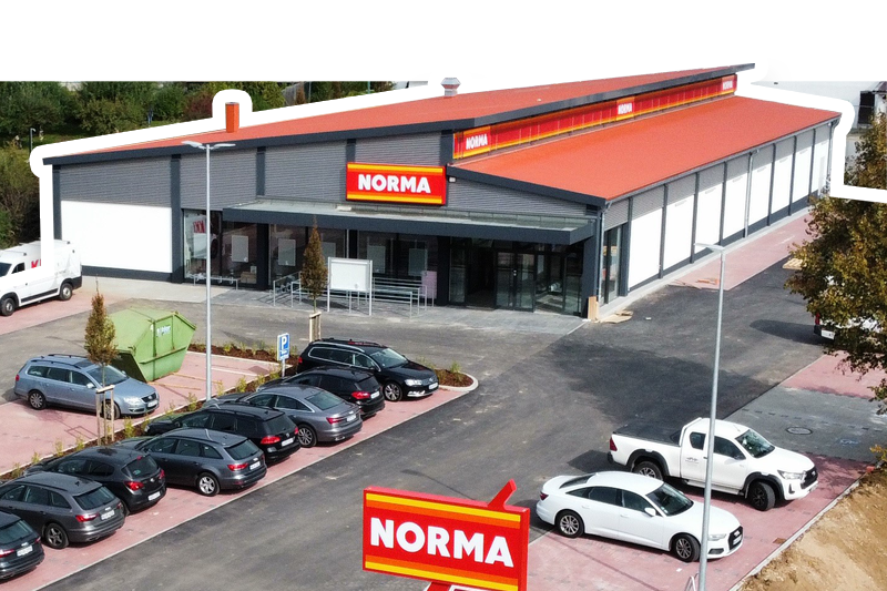 Neubau, NORMA, Röhlingen